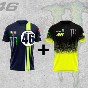 T-shirt Yamaha VR46 (PAYEZ 1, OBTENEZ 2)