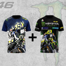 T-shirt Yamaha VR46 (PAYEZ 1, OBTENEZ 2)