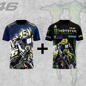 T-shirt Yamaha VR46 (PAYEZ 1, OBTENEZ 2)