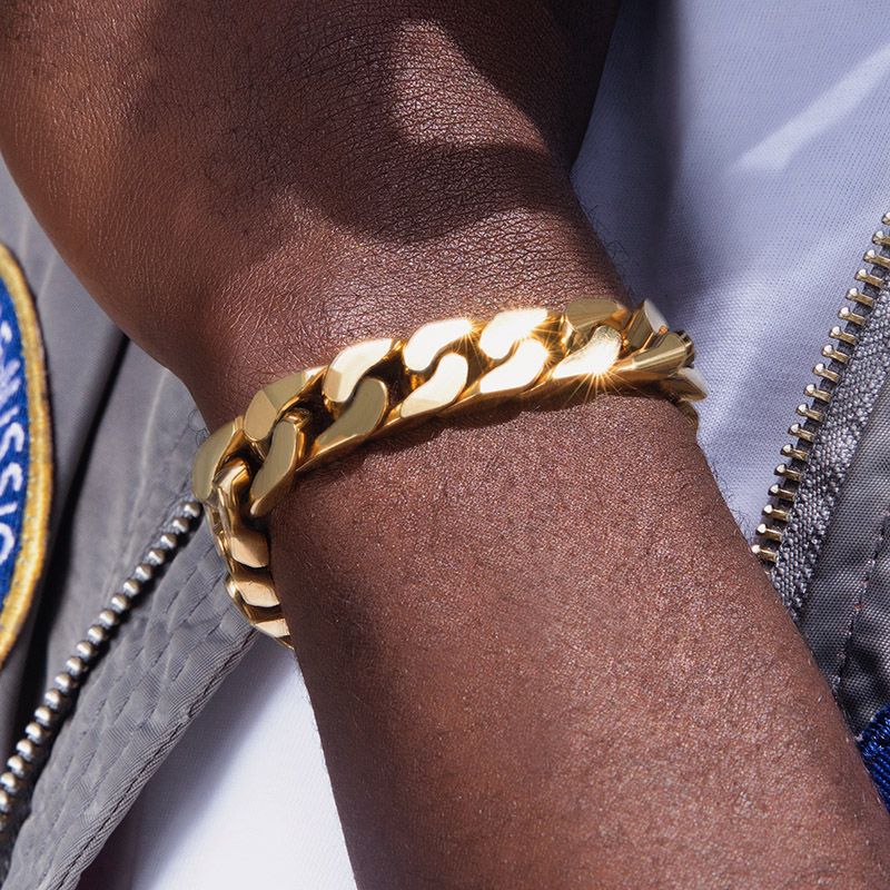 Bracelet Miami - Or 18 carats